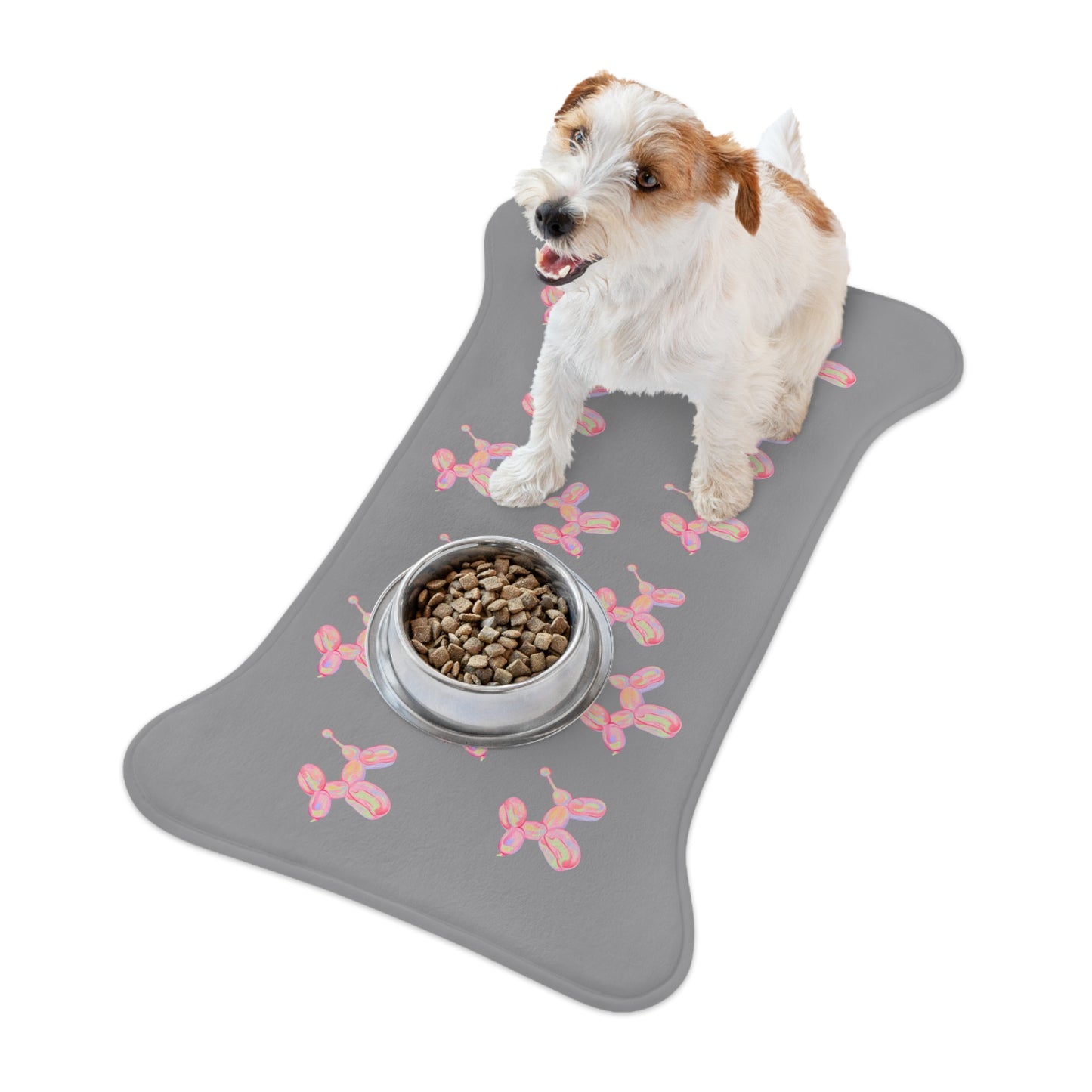 Pet Feeding Mats, Cute Puppy and Kitten Food Mats for Boys and Girls, Dog and Cat Lovers Gift, Pet Bowl Mat, Animal Lover Decor, Pet