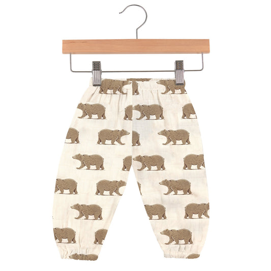 Goodnight Bear Bamboo Newcastle Mini Pants